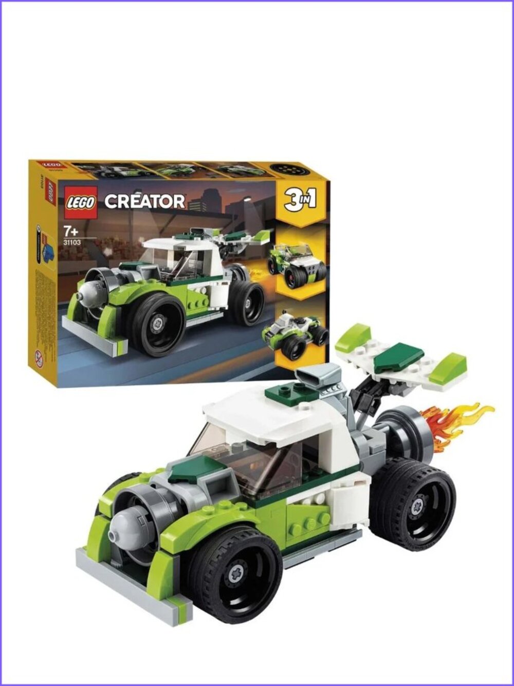 Lego Creator 3in1 Rocket Truck 31103 Building Kit New In Box